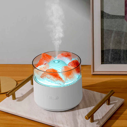 200ml Mini USB Aroma Diffuser - Crystal Salt LED